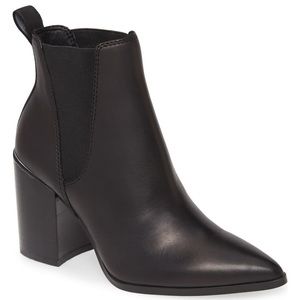 Steve Madden leather ankle boots